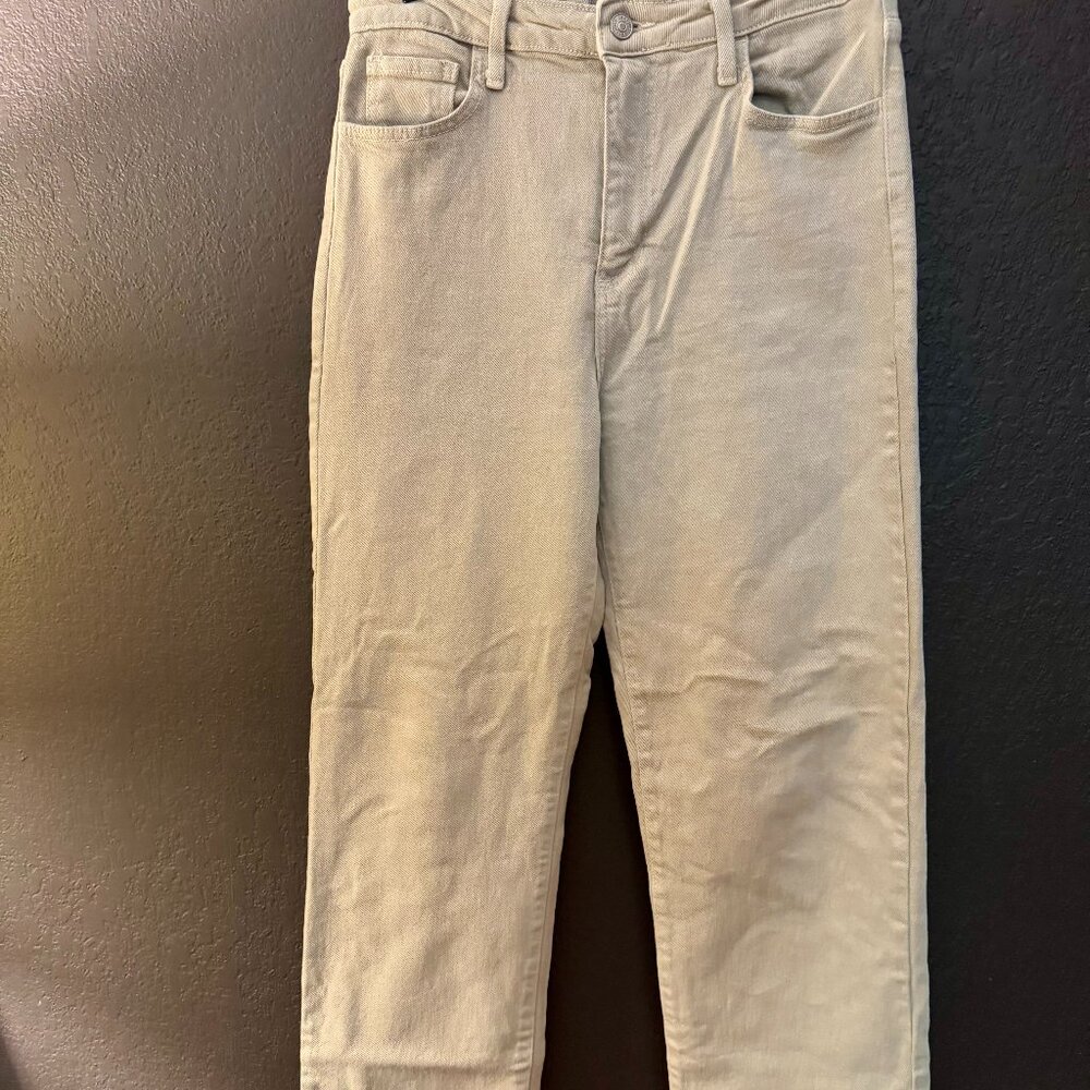 Women's Just USA Vintage Straight Jeans in Khaki Size 29